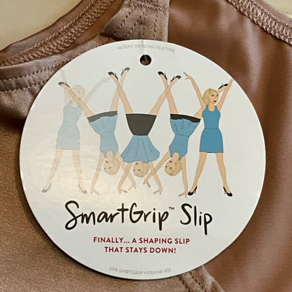 Spanx SmartGrip Open-Bust Small Slip Shapewear With Bonded Panel & Adjustable St - Picture 5 of 5